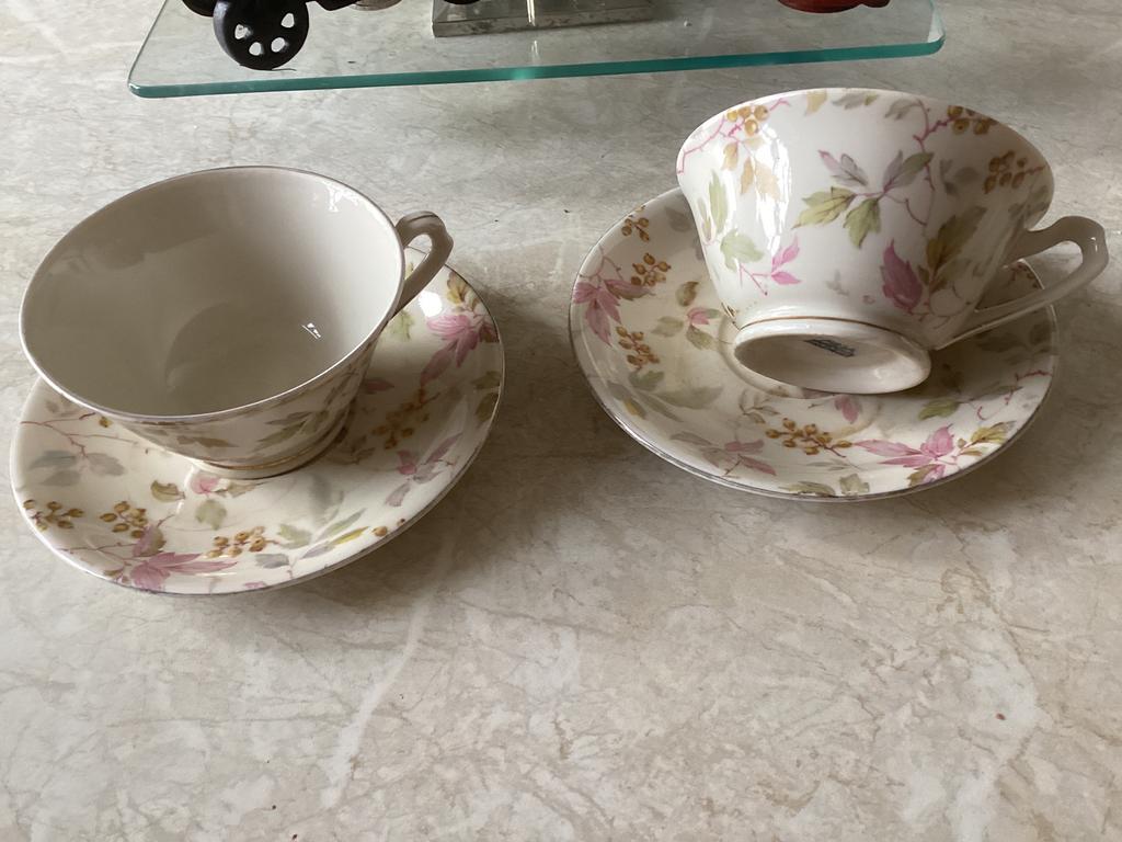 Mosa theekop&schotel // 2 stuks, Ophalen of Verzenden