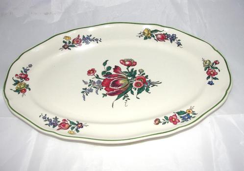 Villeroy&Boch Alt Strassburg vleesschaaltje Tulp decor, Antiek en Kunst, Antiek | Servies los, Ophalen of Verzenden