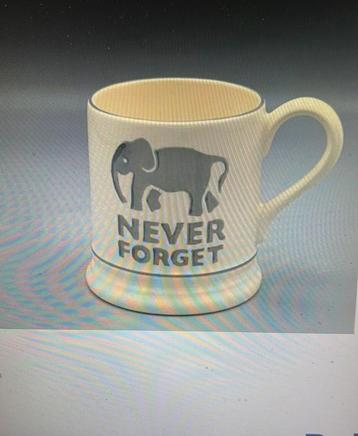 GEZOCHT! Van Emma Bridgewater deze cup Elephant 