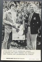 Oud Voetbal Reclame Kaart Cor du Buy Sport Johan Cruijff, Ophalen of Verzenden, Ajax