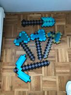 Minecraft foam speelgoed, Jongen of Meisje, Gebruikt, Ophalen of Verzenden