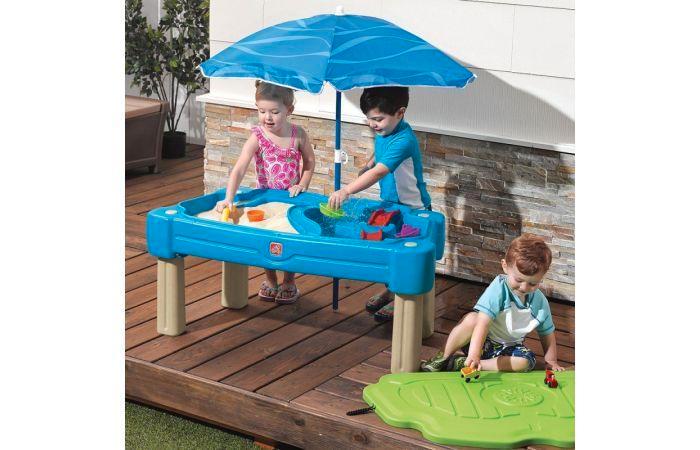 Step2 Cascading Cove Zand en Watertafel actie €119.95, Kinderen en Baby's, Speelgoed | Buiten | Los speelgoed, Nieuw, Ophalen of Verzenden