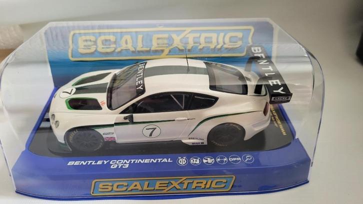 Scalextric Bentley Continental GT3, Kinderen en Baby's, Speelgoed | Racebanen, Nieuw, Elektrisch, Overige merken, Ophalen of Verzenden