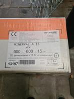 Minerval systeemplafond platen nieuw 60x60 wit acoustic, Doe-het-zelf en Verbouw, Ophalen of Verzenden, Nieuw