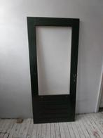 Merbau  balkondeur /tuindeur 93 cm bij 211,5 met driepunts, Doe-het-zelf en Verbouw, Deuren en Horren, Ophalen, Gebruikt, 80 tot 100 cm