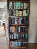 2 houten boekenkasten – 200 cm hoog – kleine prijs, Ophalen, Met plank(en), Gebruikt, 50 tot 100 cm