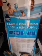 Nog goed zwembad te koop met trap en filterpomp., Opzetzwembad, Zo goed als nieuw, Ophalen