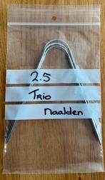 3 delige Flexibele sokkennaalden maat 2,5. NIEUW!!, Ophalen of Verzenden, Nieuw, Breien, Naald