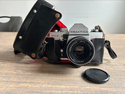 Praktica MTL3 analoge spiegelreflexcamera incl hoes, Audio, Tv en Foto, Fotocamera's Analoog, Gebruikt, Spiegelreflex, Overige Merken