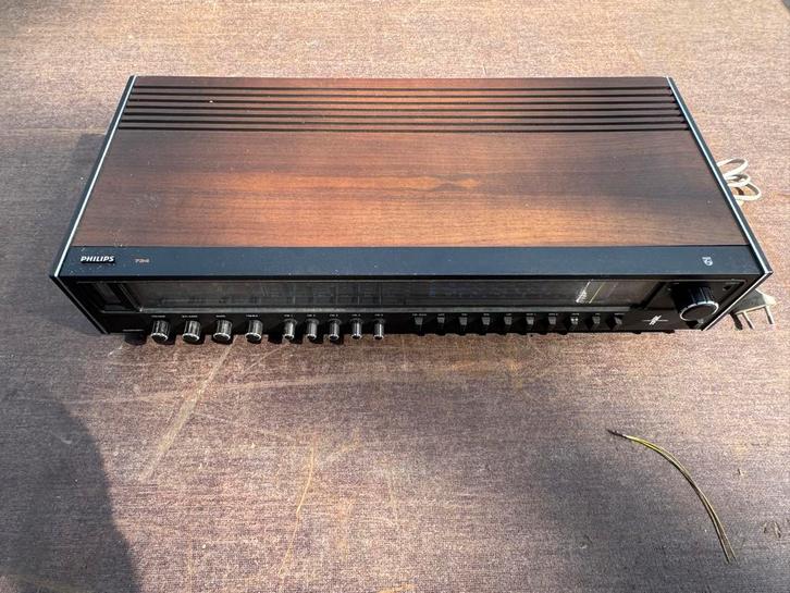 Philips 734 Vintage Tuner, Audio, Tv en Foto, Radio's, Gebruikt, Radio, Ophalen