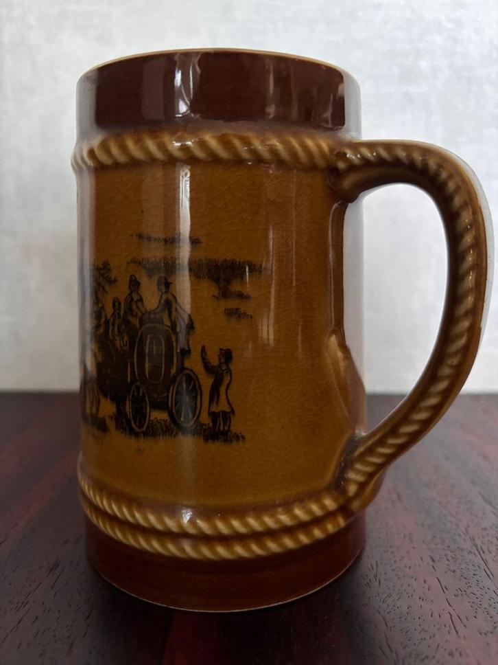 Keramische bierpul, Antiek en Kunst, Antiek | Vazen, Ophalen of Verzenden