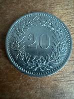 Zwitserse 20 Rappen 1979, Ophalen, Overige landen, Losse munt, Zilver