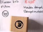 Diversen 656 Houten stempel, Ophalen of Verzenden, Gebruikt, Houten stempel