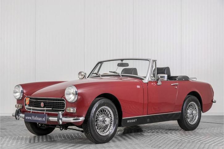 MG Midget MKIII 1275 round wheel arch (bj 1974), Auto's, MG, Bedrijf, Te koop, Midget, Open dak, Benzine, Cabriolet, Handgeschakeld