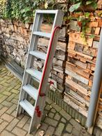 Aluminium vlizotrap,350 cm, Doe-het-zelf en Verbouw, Ladders en Trappen, Ophalen, Trap, Zo goed als nieuw, Opvouwbaar of Inschuifbaar