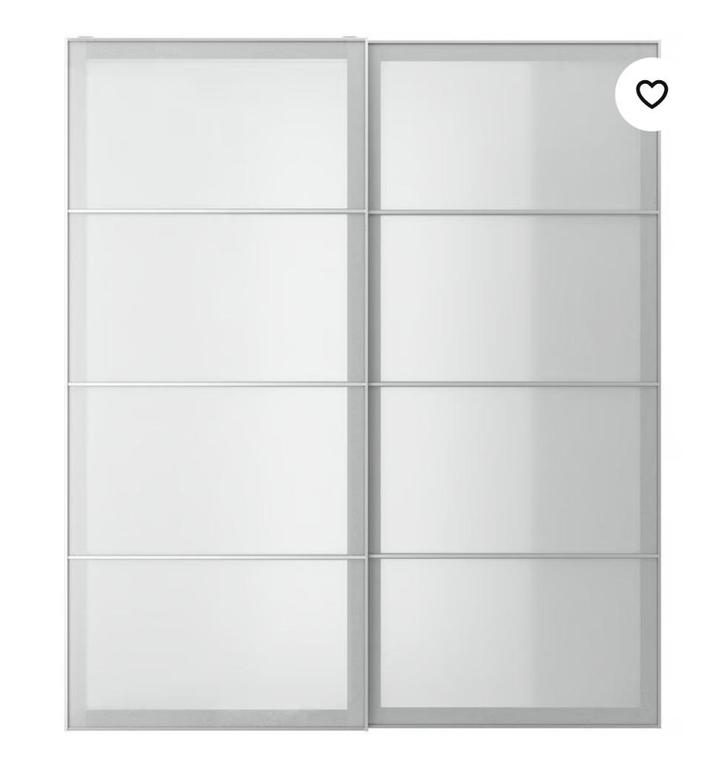 2 IKEA schuifdeuren GRATIS OPHALEN deur deuren PAX / AULI, Huis en Inrichting, Kasten | Kledingkasten, Zo goed als nieuw, 200 cm of meer