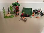Playmobil motorrijder met tentje, Kinderen en Baby's, Speelgoed | Playmobil, Ophalen, Zo goed als nieuw