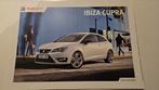 Seat Ibiza Cupra 2013 folder, Ophalen of Verzenden, Zo goed als nieuw, Overige merken