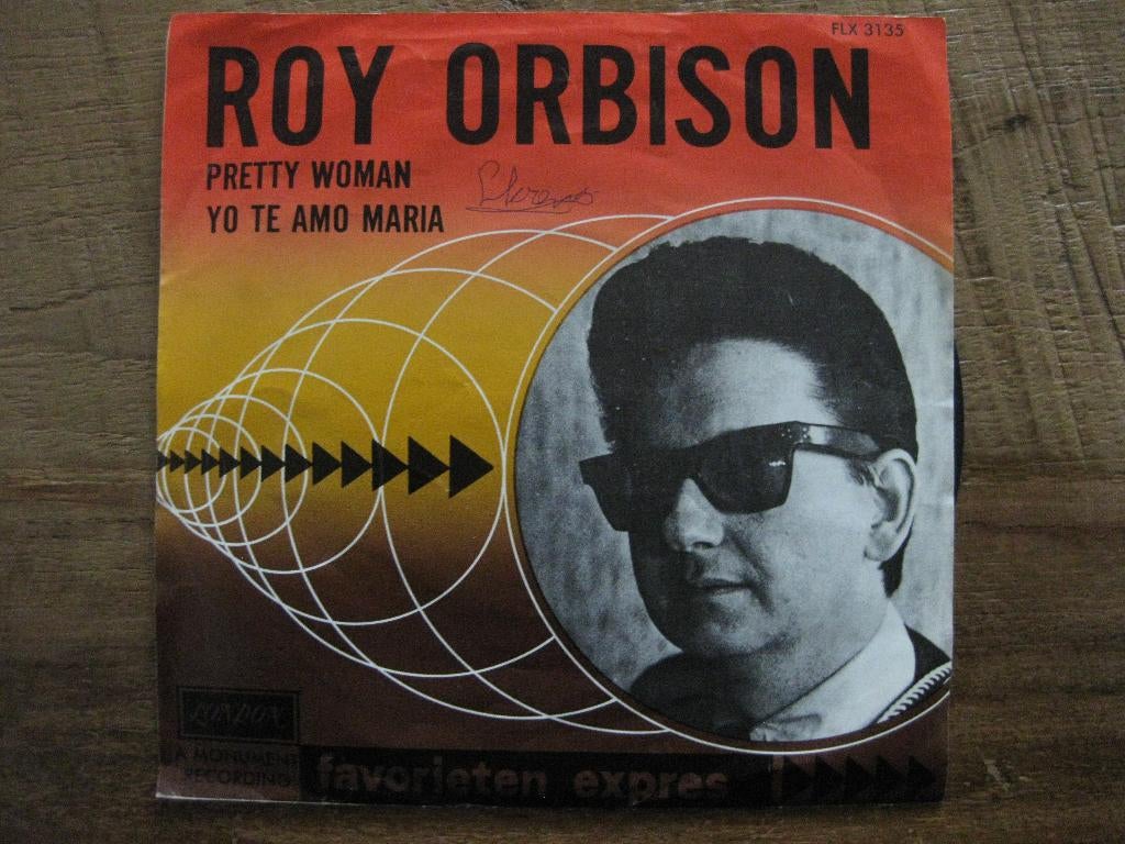 Vinyl single  Roy Orbison   "Pretty woman", Ophalen of Verzenden, Gebruikt, Pop
