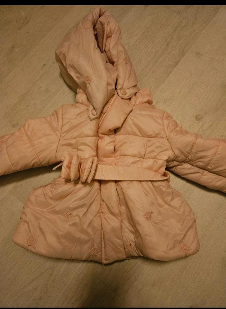 Monnalisa Jas - Maat 12 Maanden, Kinderen en Baby's, Babykleding | Maat 80, Gebruikt, Meisje, Jasje, Ophalen of Verzenden