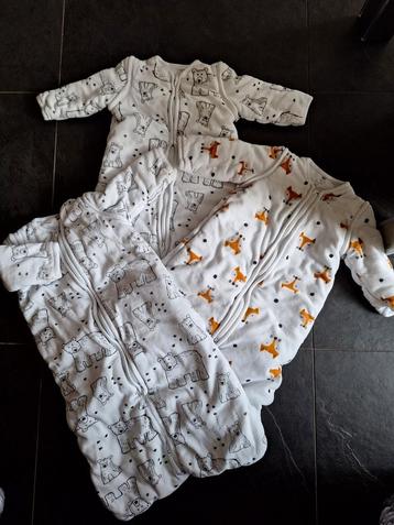 Zachte, warme winterslaapzakken maat 68-80 beschikbaar voor biedingen