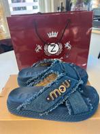Slippers Mou, Mou, Blauw, Instappers, Ophalen of Verzenden