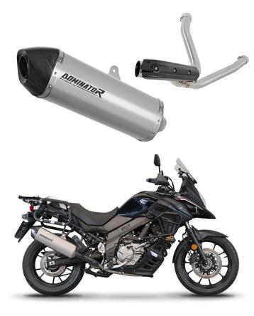 Dominator Uitlaat Suzuki DL 650 V-STROM 2017 -2024 Titanium beschikbaar voor biedingen
