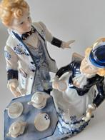 Delfst blauw setje/paartje gaaf, Antiek en Kunst, Ophalen of Verzenden