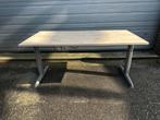 bureau 160x80 cm met klik verstelling, Ophalen, Gebruikt, ., In hoogte verstelbaar