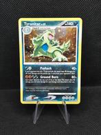 Tyranitar lv.57 - 17/123 - HOLO - Mysterious Treasures, Ophalen of Verzenden, Zo goed als nieuw, Losse kaart, Foil