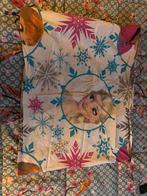 Frozen Dekbedovertrek 1-persoons + kussensloop, Kinderen en Baby's, Kinderkamer | Beddengoed, Overige kleuren, Meisje, Dekbedovertrek
