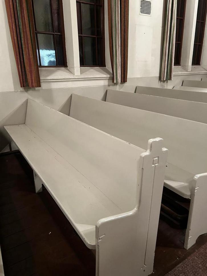 Oude Kerk Banken, Antiek en Kunst, Antiek | Meubels | Stoelen en Banken, Ophalen of Verzenden