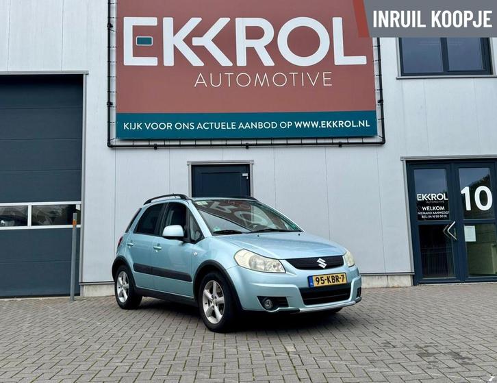 Suzuki SX4 1.6 Shogun (Org NL/Airco/Cruise/Trekhaak/NAP), Auto's, Suzuki, Bedrijf, Te koop, SX4, ABS, Airbags, Airconditioning