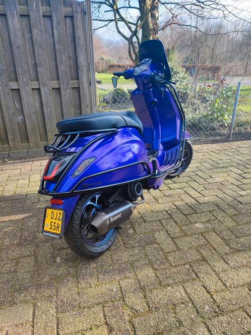 Vespa Sprint 80cc Malossi Full Option VAN €3300 VOOR €2600, Fietsen en Brommers, Scooters | Vespa, Zo goed als nieuw, Vespa S