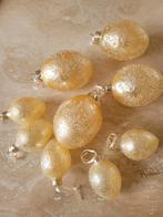 Set van 8 glazen paaseieren decoratie deens design, Ophalen of Verzenden