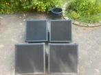 4 x SA grey series monitoren, Gebruikt, 120 watt of meer, Front, Rear of Stereo speakers, Ophalen