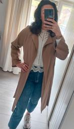 H&M trenchcoat jas camel coat S M, Kleding | Dames, Jassen | Zomer, Beige, Zo goed als nieuw, Verzenden