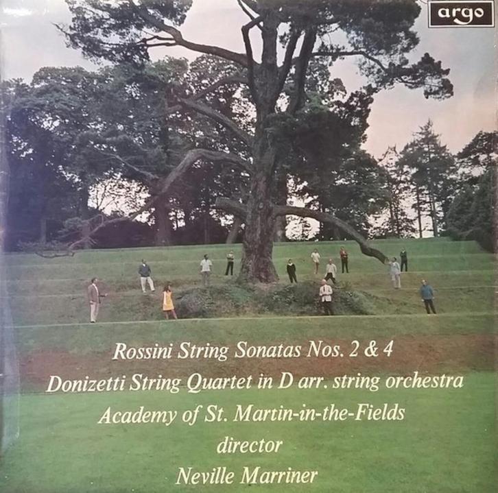 Rossini Donizetti Neville Marriner String Sonatas, Cd's en Dvd's, Vinyl | Klassiek, Zo goed als nieuw, Classicisme, Kamermuziek