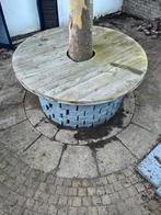 Gratis op te halen: 2 cirkels ronde stenen, Tuin en Terras, Tegels en Klinkers, Ophalen, Beton, Klinkers