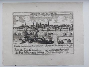 6 / Sneeck - Sneek in Friesland - Kopergravure uit 1623 beschikbaar voor biedingen