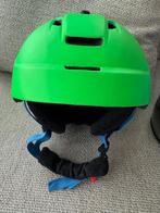 Groene skihelm - kinderen, Overige merken, Overige typen, Ophalen of Verzenden, Zo goed als nieuw