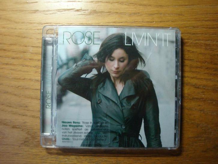 Rose (Rose Stigter)- Livin' It (Sven Figee producer), Cd's en Dvd's, Cd's | Pop, Zo goed als nieuw, 1980 tot 2000, Verzenden