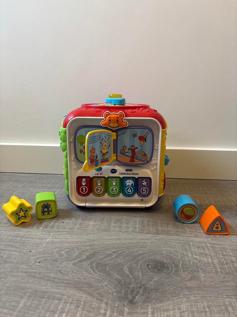 Vtech Activiteiten Kubus Bumba - Leerzaam Speelgoed, Ophalen of Verzenden, Zo goed als nieuw, Overige typen, Met licht