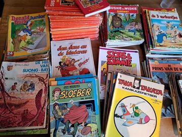 Grote verzameling stripboeken - div titels - alles 50 ct /st beschikbaar voor biedingen