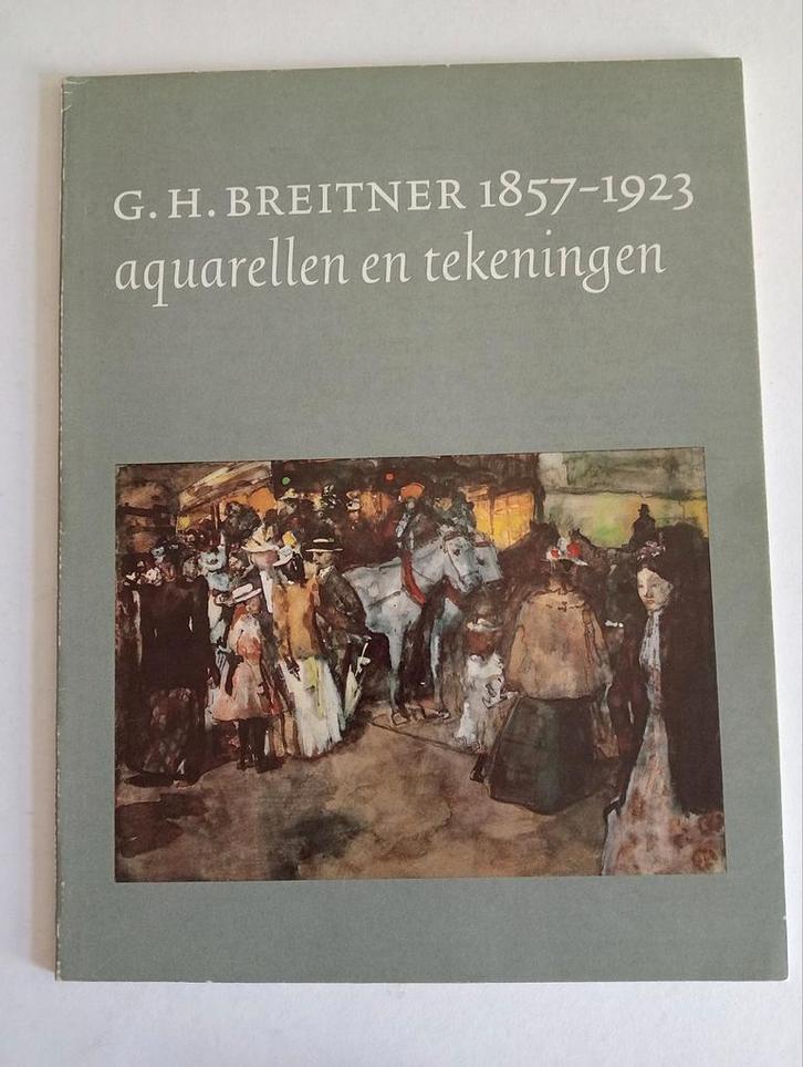 G.H. Breitner Aquarellen en Tekeningen Boek, Boeken, Kunst en Cultuur | Beeldend, Gelezen, Schilder- en Tekenkunst, Ophalen of Verzenden