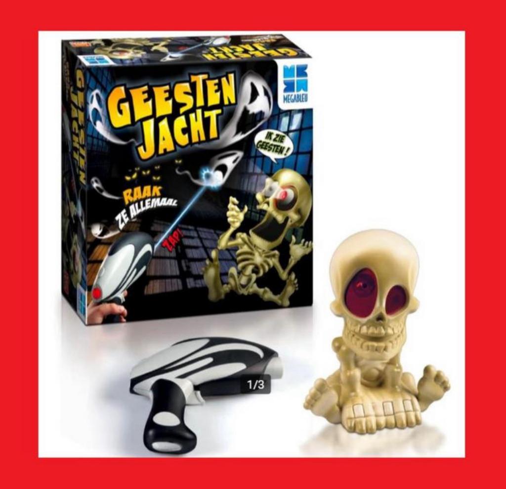 schiet spel PROJECTOR geesten jacht Fred skelet geestenjacht, Hobby en Vrije tijd, Ophalen of Verzenden, Zo goed als nieuw