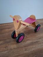 Houten loopfiets, Kinderen en Baby's, Speelgoed | Buiten | Voertuigen en Loopfietsen, Ophalen, Zo goed als nieuw, Loopfiets