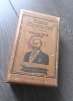 VINTAGE OLD WOODEN CIGAR BOX EDWARD INVINCIBLE DELUXE  16 x, Verzenden