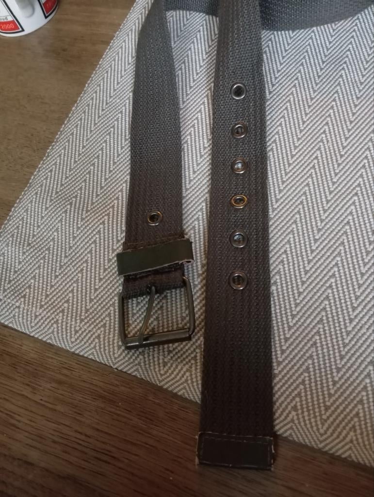 Leger Riem, 95 tot 105 cm, Overige kleuren, Echt leder, Ophalen of Verzenden