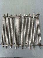 26 st RVS TENTHARINGEN, Ophalen of Verzenden, Zo goed als nieuw